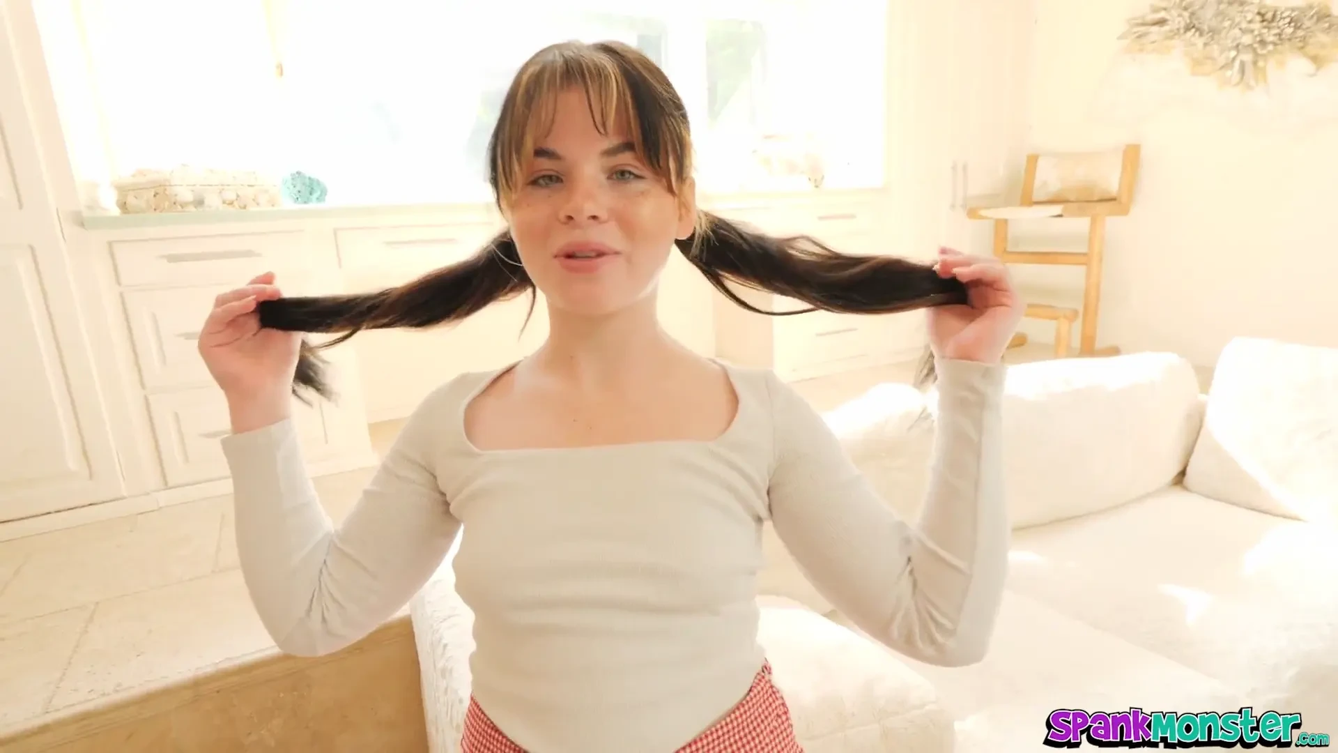 [SpankMonster] Slutty Teen Deep Throat Princess Lola Valentine Bent Over Fucked Hard Rides Cock Big Dick Tight Little Pussy Creampie Pump And Dump Finish