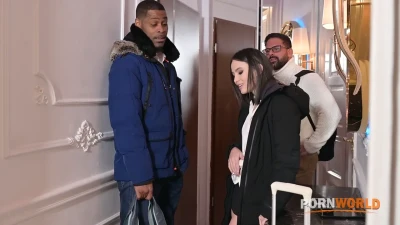 [PornWorld] Adventurous Boss Lucy Mendez Turns Weekend Work Session Into An Intense DP Threesome