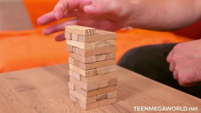 [AnalBeauty] Jenga game of desire