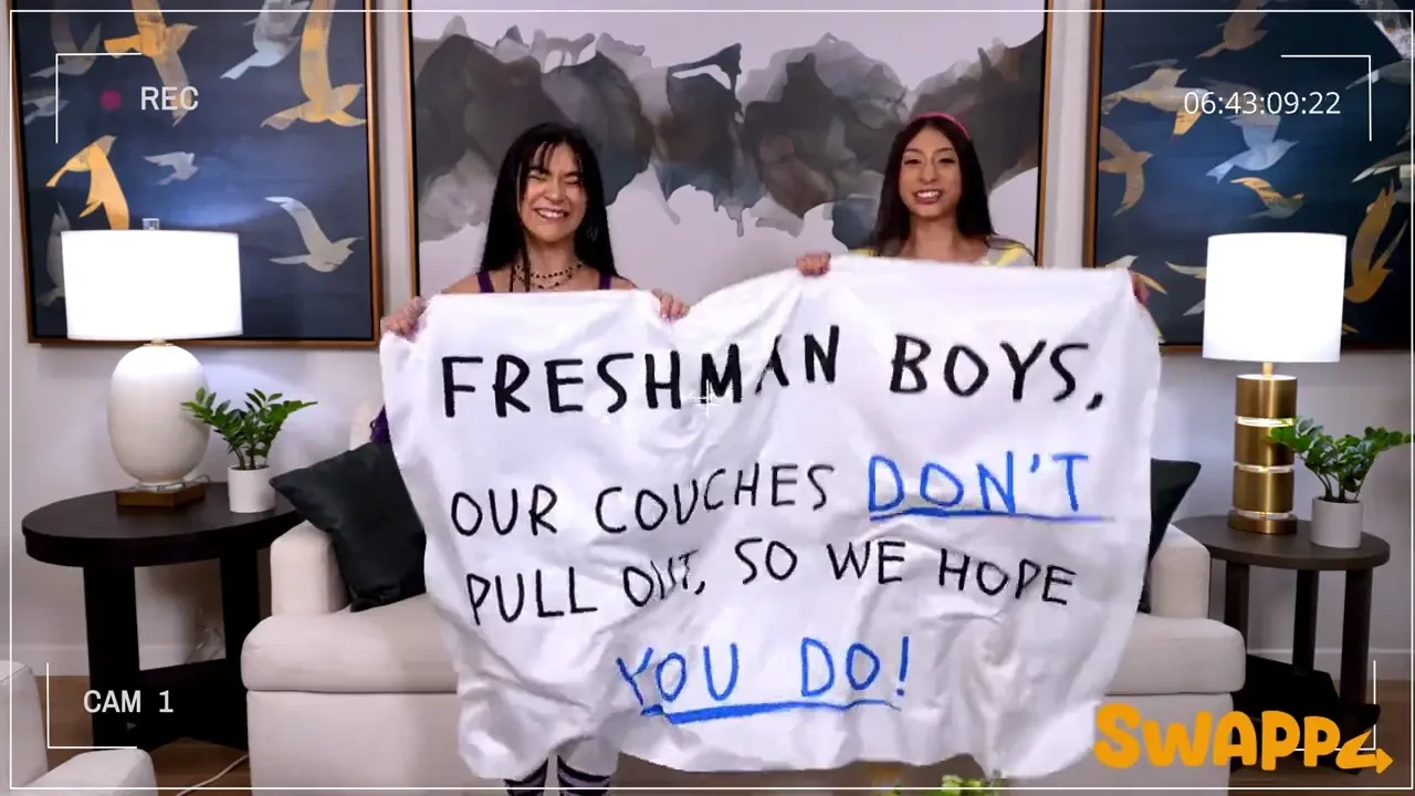 [DaughterSwap] “Please Take Off My Chastity Belt, Daddy!” College Sluts Swap