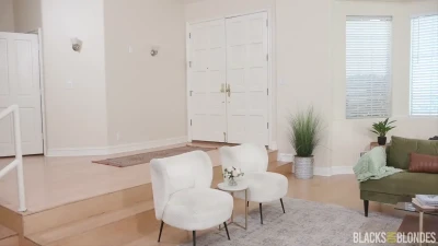 [BlacksOnBlondes] A Tight And Sticky Situation For Jennifer