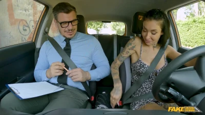 [FakeDrivingSchool] Your wife left you? Fuck me instead