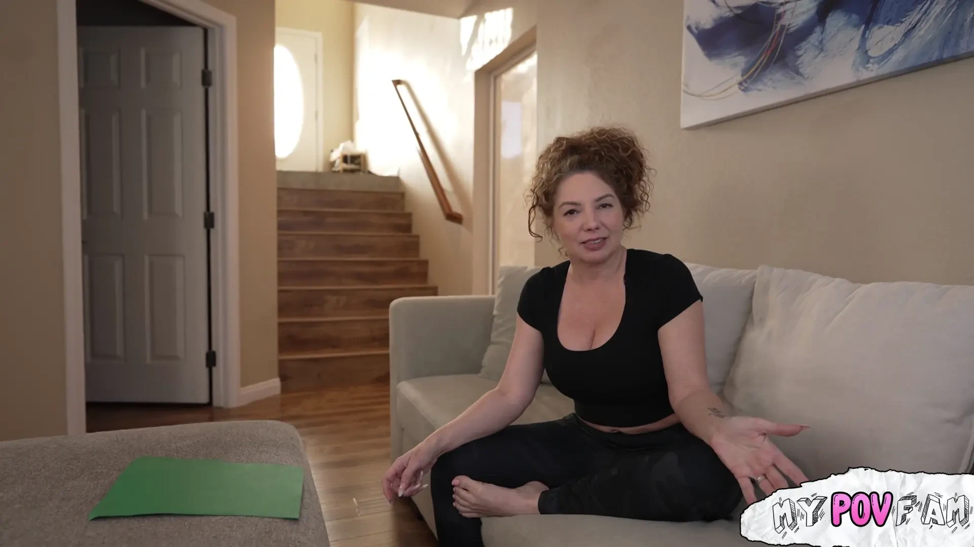 [MyPOVFam] Good grades earn me sloppy blowjobs from my stepmom!