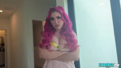 [FantasyPOV] Stepsister Helps Finish Me After Hearing Me Watching Porn