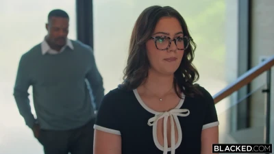 [Blacked] Irresistible Cutie Ellie Gets Filled Up By BBC