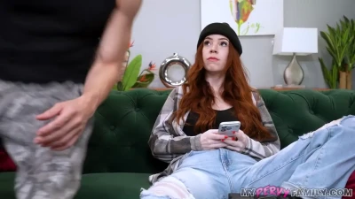 [MyPervyFamily] My Lesbian Stepsister Is Curious About Cock