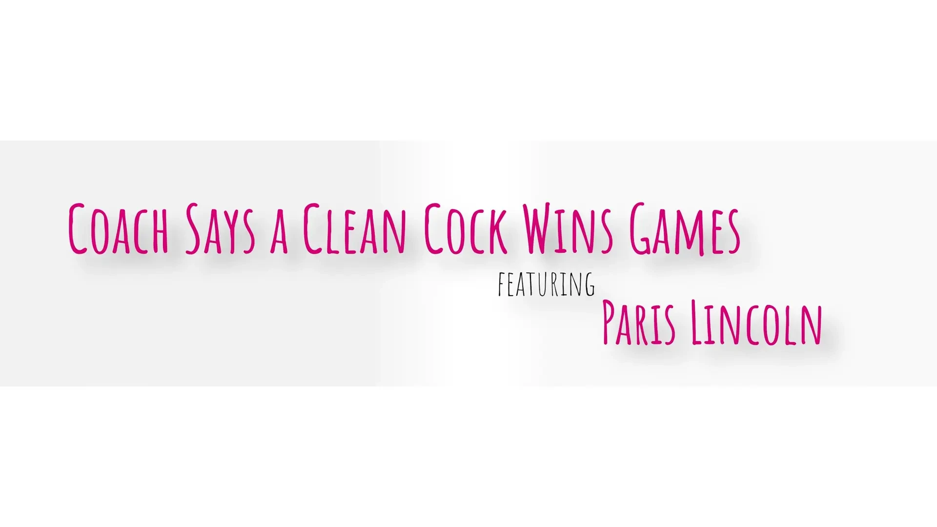 [MILFCoach] Coach Says A Clean Cock Wins Games