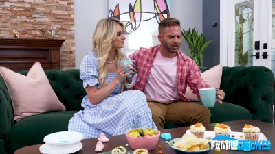 [FamilyStrokes] Easter is for the Fam! If You're Going to be a Slut, Do it at Home! (Anastasia Shades' Debut)