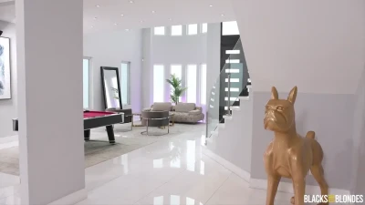 [BlacksOnBlondes] Roommate Surprise