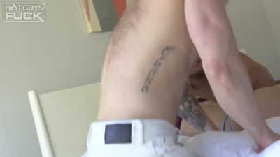 [HotGuysFuck] Dustin Hazel and Channing Rodd First DP Ever! ANAL PENETRATION