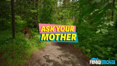 [AskYourMother] Sneaky Family Camping: Big Black Cocks In the Great Outdoors!