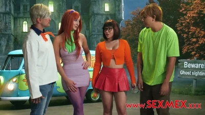 [SexMex] No Scooby Doo - Shagy and Vilma - Bangin' In The Haunted Mansion