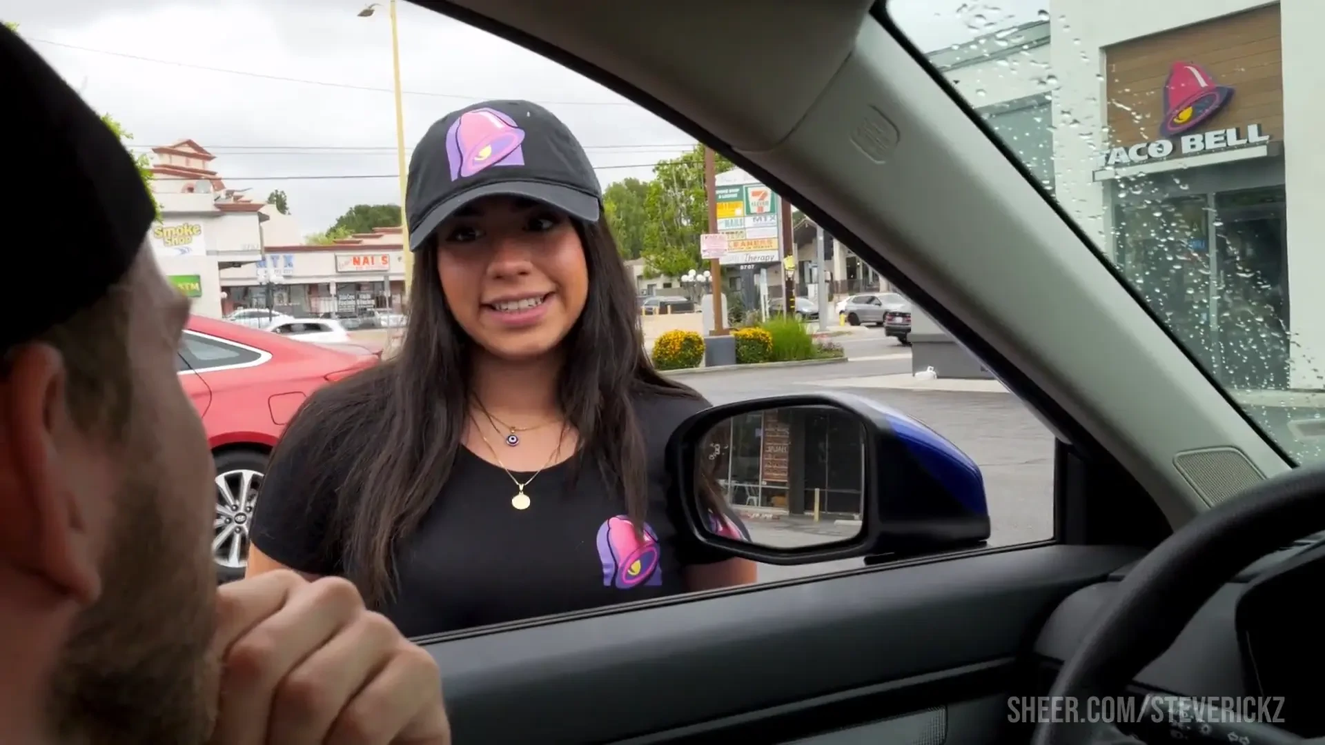 [Sheer] I Pick Up Slutty Taco Bell Worker & Fuck Her in My Car