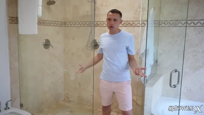[ShowerX] Jealous Stepbro Cleanses Stepsis in the Shower