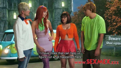 [SexMex] No Scooby Doo - Freddy And Dafne - Bangin' In The Haunted Mansion