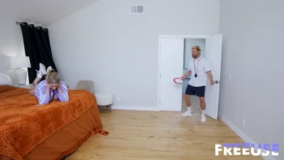 [FreeuseFantasy] Freeuse Training: My Coach Pushed Me To My Limits...