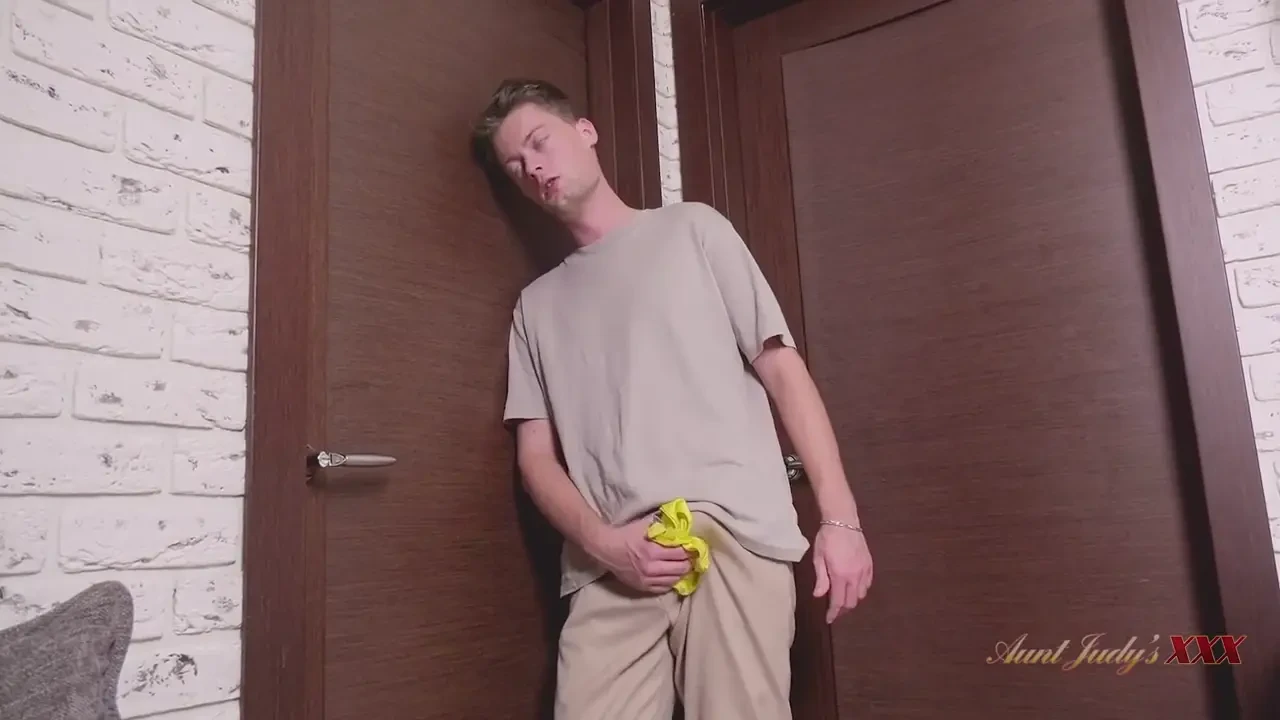 [AuntJudysXXX] Horny Step-son Caught Her Masturbating and Gives Her the Real Thing