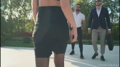 [EvilAngel] Secretary's DP Foursome