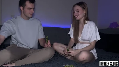 [BrokenSluts] Paying Her Gambling Debts