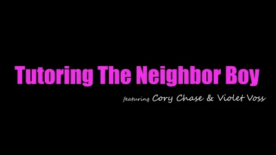 [MomsTeachSex] Tutoring The Neighbor Boy