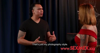 [SexMex] She Falls For The Photographer's Charms
