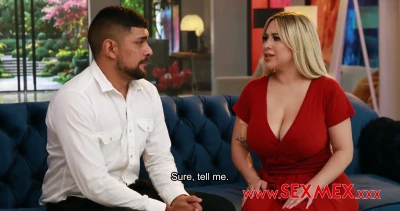 [SexMex] The Busty Woman Donates Milk To The Pastor