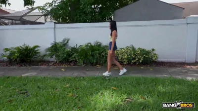 [BangBus] Personal Trainer Takes Cock On The Bus