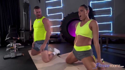 [FitnessRooms] No calories in a creampie