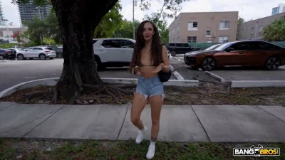 [BangBus] New To Miami And Already Fucking a Stranger On The Bus