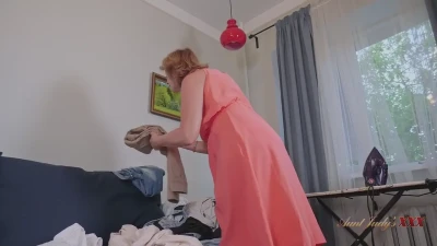 [AuntJudysXXX] Big Booty Mature MILF Diana Gets Wild with Stepson