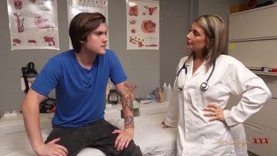[AuntJudysXXX] Dr Krystal Sparks Gives Her Patient The Full Service Treatment