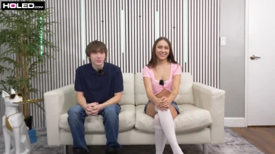 [Holed] Real Couple tries Backdoor Live