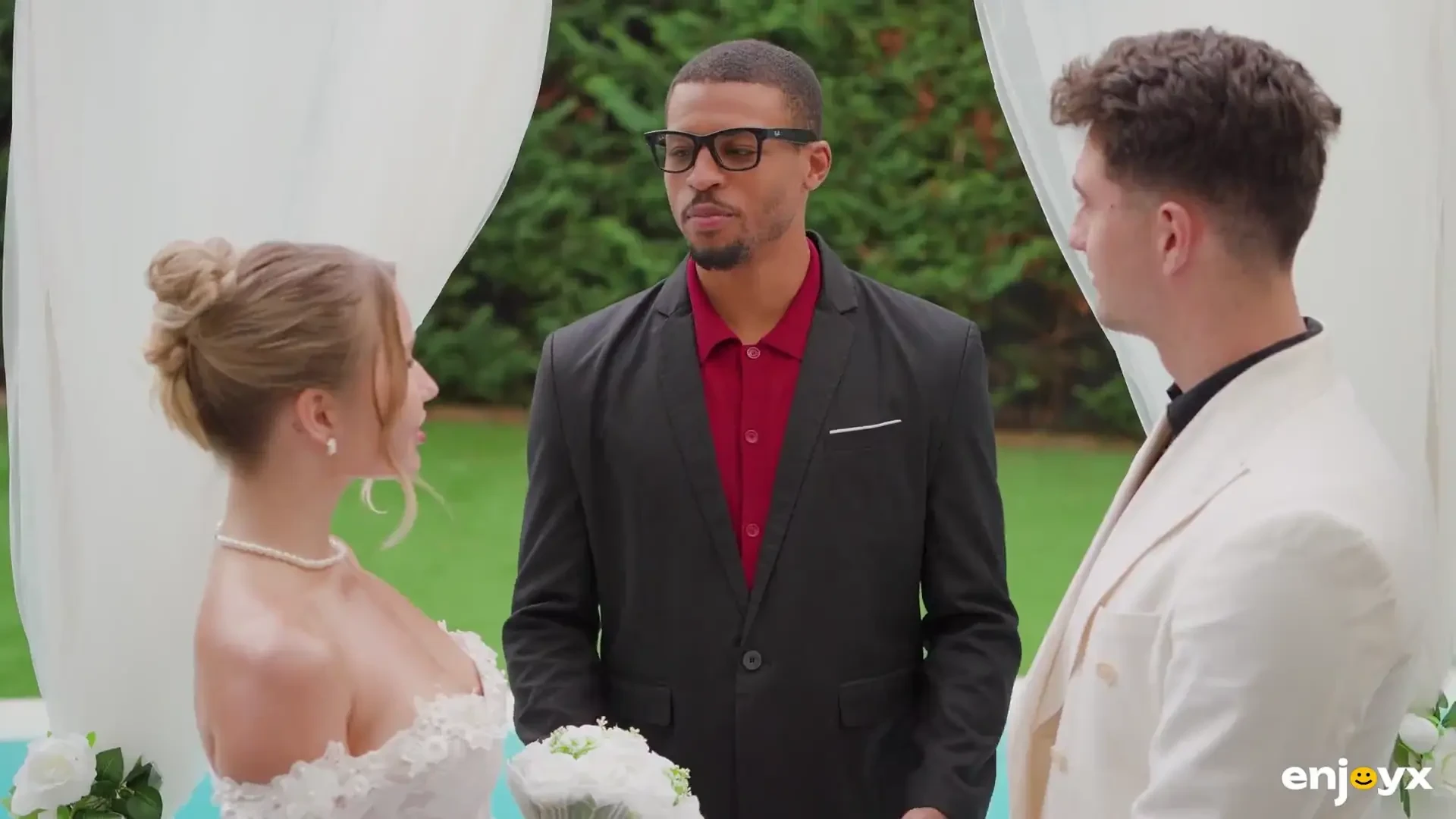[EnjoyX] Slut Bride - Wedding Threesome