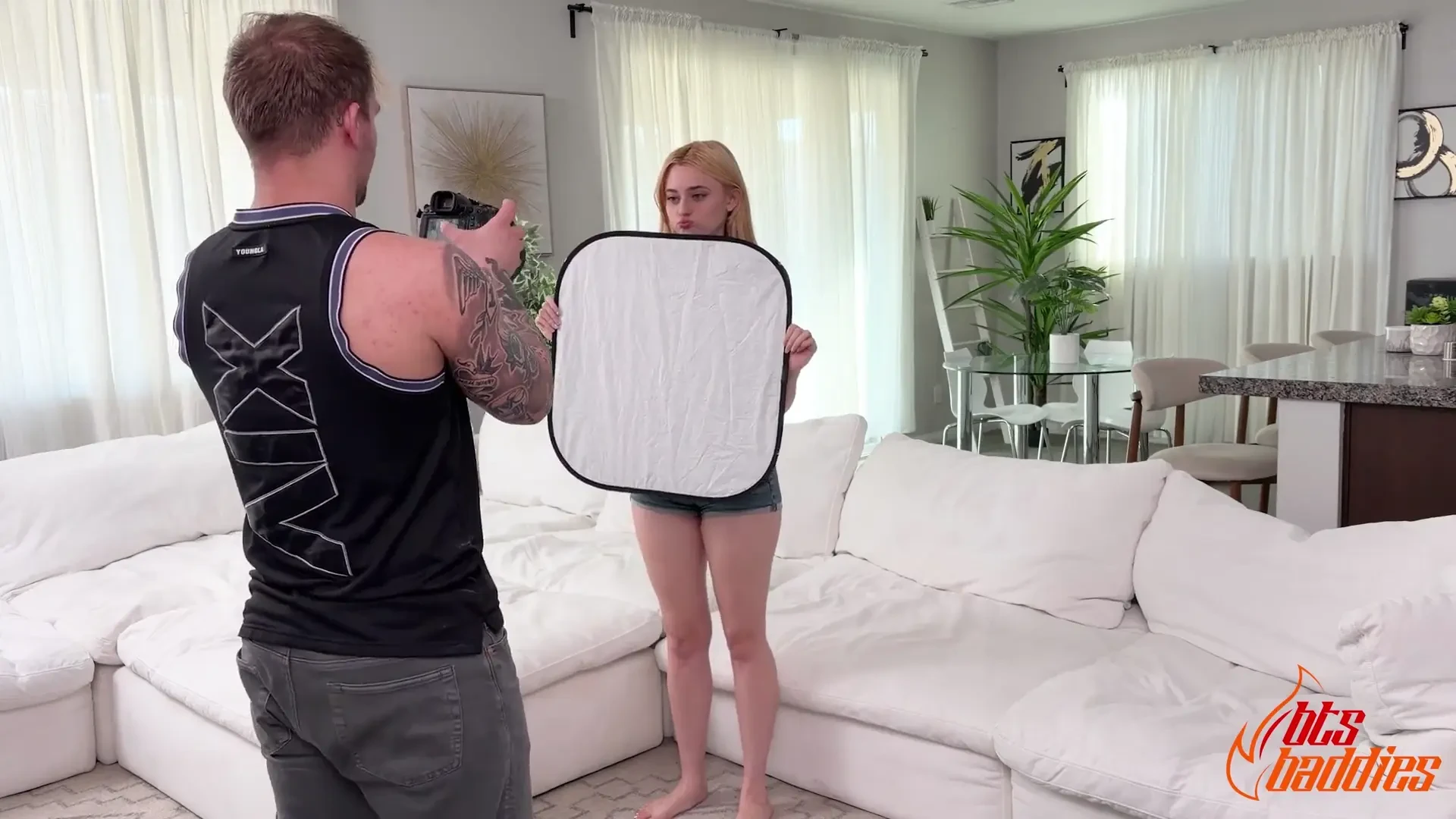 [BTSBaddies] Cute Blonde Get First Dick In Awhile BTS