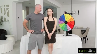 [Exotic4K] Spin The Wheel For An Oily Rack