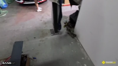 [BangRoadSideXXX] Solves Her Car Problem With Her Big Tits And Eager Holes
