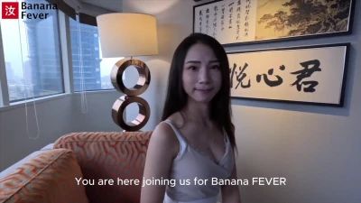 [BananaFever] Cute Taiwanese Girl Trying to Film Porn So She Can Quit Her Cashier Job
