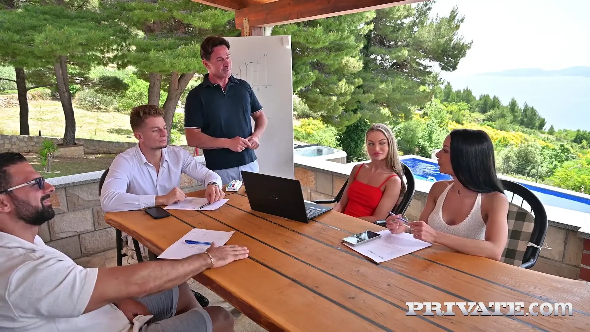 [Private] Do team building in a DP orgy with squirting