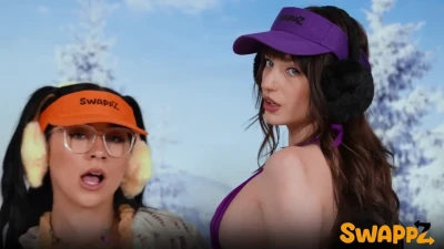 [SisSwap] Bikini Baristas Banged By Their Blue-Balled Stepbrothers