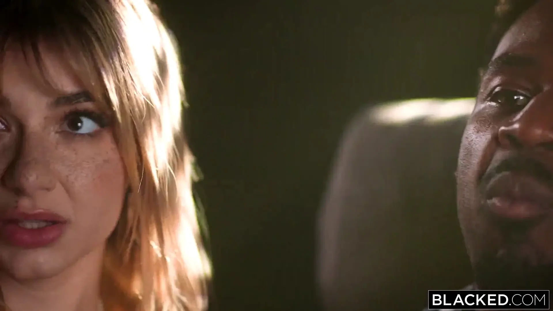 [Blacked] Tiny Tight Blonde Demi Does The Splits On His BBC