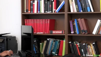 [CuckoldSessions] Gets Spanked By Her Boss