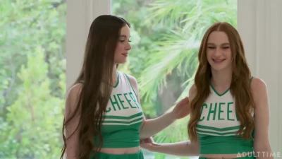 [LezBeBad] Cheating Cheerleaders
