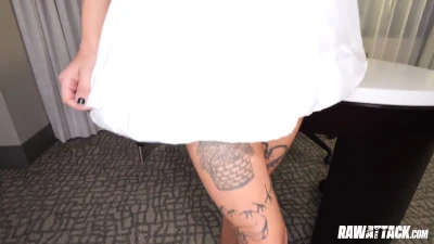 [RawAttack] Slutty Jessie Belle Smiles After A Fresh Facial