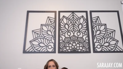 [SaraJay] New Neighbor BBC Threesome