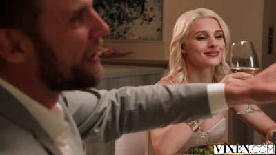 [Vixen] Gorgeous Christy And Evelin Tag team Cheating Bad boy