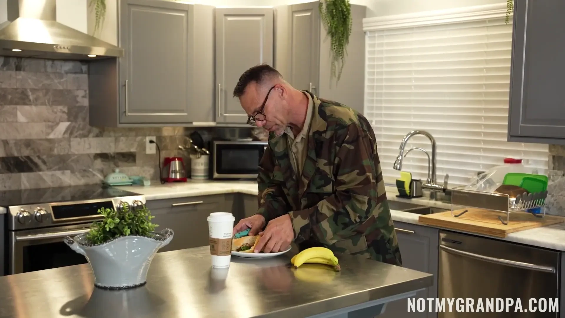 [NotMyGrandpa] Drop and Give Me Head!