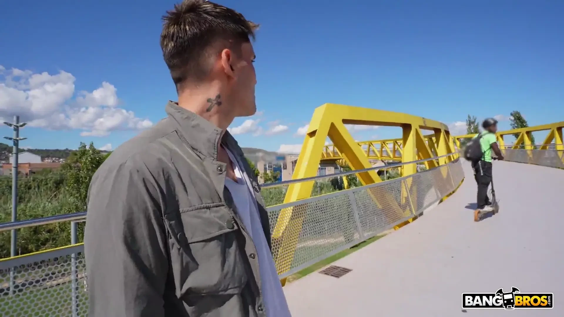 [PublicBang] Anal on the Pedestrian Bridge